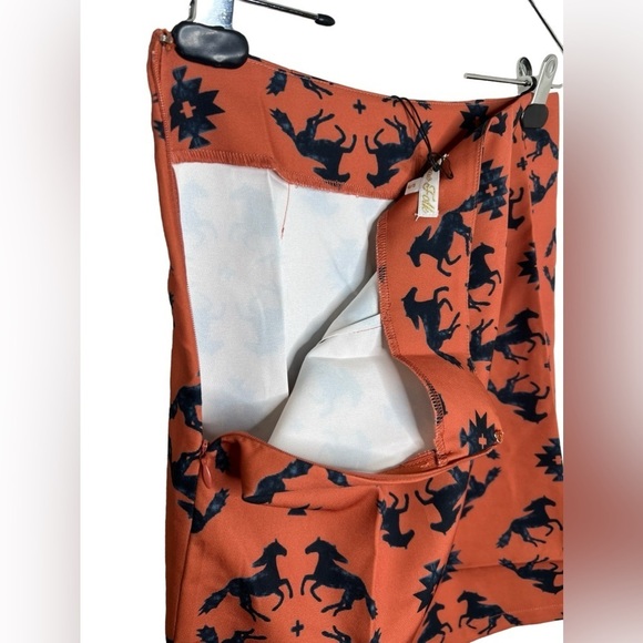 Home Folk Women’s Horse Lover Mini Skirt - Picture 6 of 10